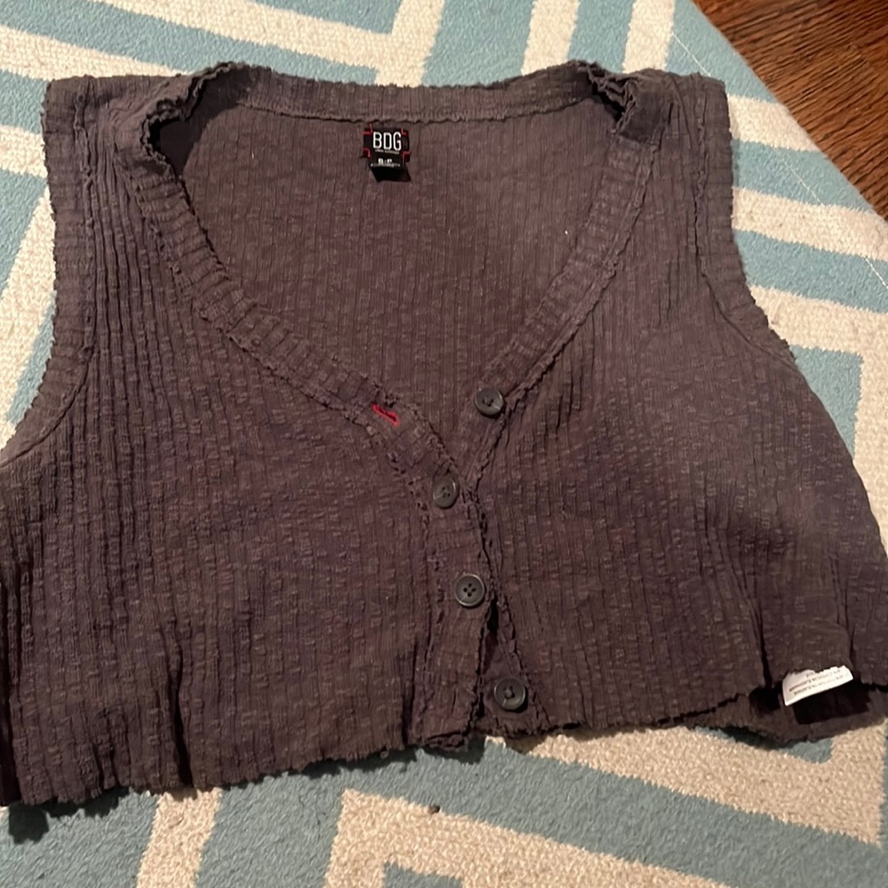 Grey vest